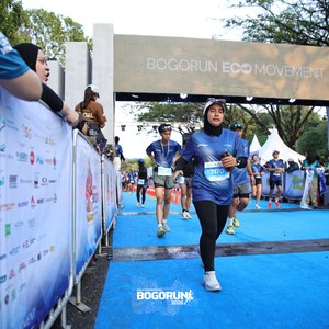 Race photo from BOGORUN 2026