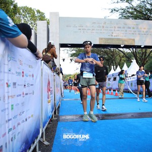 Race photo from BOGORUN 2026