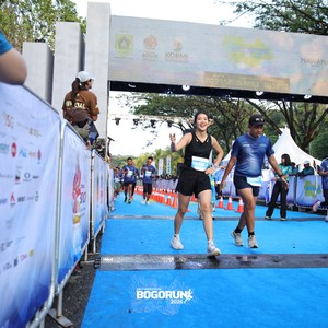Race photo from BOGORUN 2026