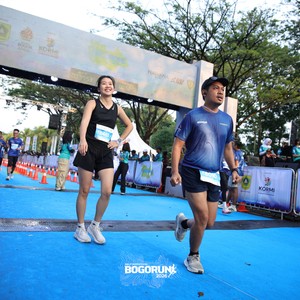 Race photo from BOGORUN 2026