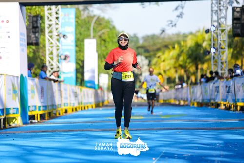 Race photo from Taman Budaya x BOGORUN 2025