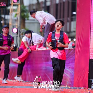 Race photo from SMARTFREN RUN 2026