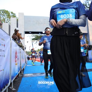 Race photo from BOGORUN 2026