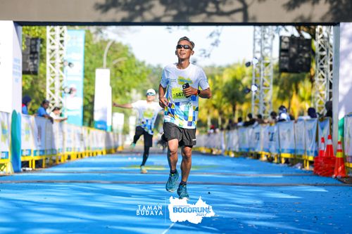 Race photo from Taman Budaya x BOGORUN 2025