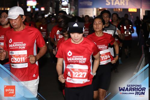 Race photo from SERPONG WARRIOR CHALLENGE RUN
