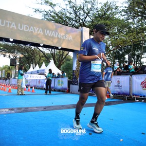 Race photo from BOGORUN 2026