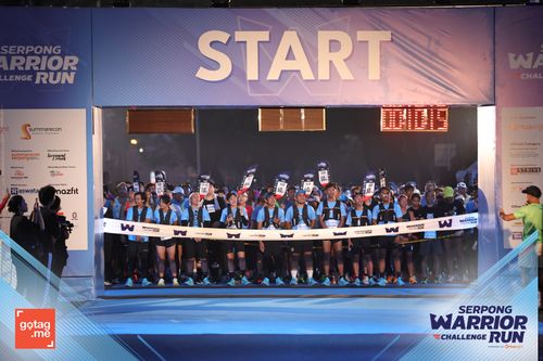 Race photo from SERPONG WARRIOR CHALLENGE RUN