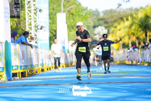 Race photo from Taman Budaya x BOGORUN 2025