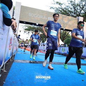 Race photo from BOGORUN 2026