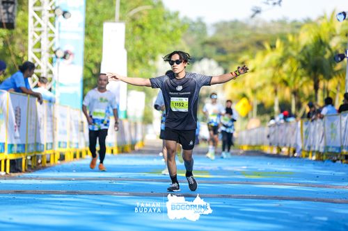 Race photo from Taman Budaya x BOGORUN 2025