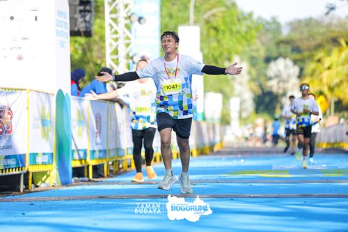 Race photo from Taman Budaya x BOGORUN 2025
