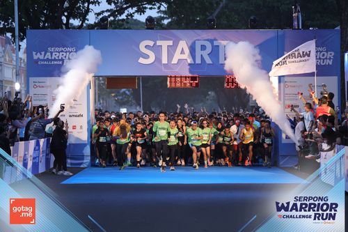 Race photo from SERPONG WARRIOR CHALLENGE RUN