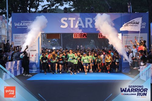 Race photo from SERPONG WARRIOR CHALLENGE RUN