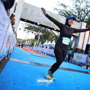 Race photo from BOGORUN 2026