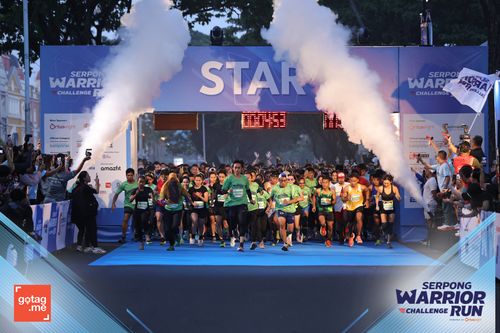 Race photo from SERPONG WARRIOR CHALLENGE RUN