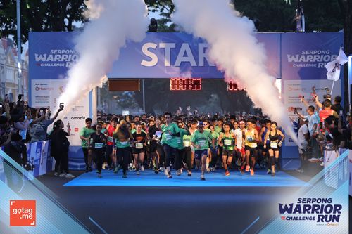 Race photo from SERPONG WARRIOR CHALLENGE RUN
