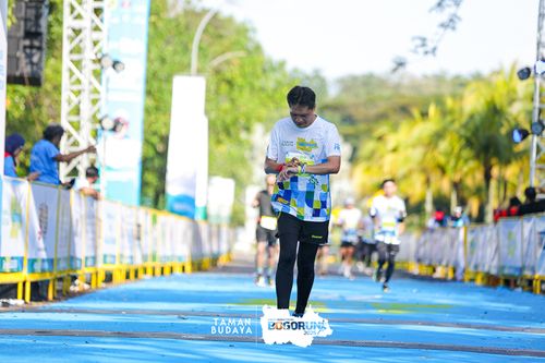 Race photo from Taman Budaya x BOGORUN 2025