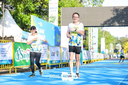 Race photo from Taman Budaya x BOGORUN 2025