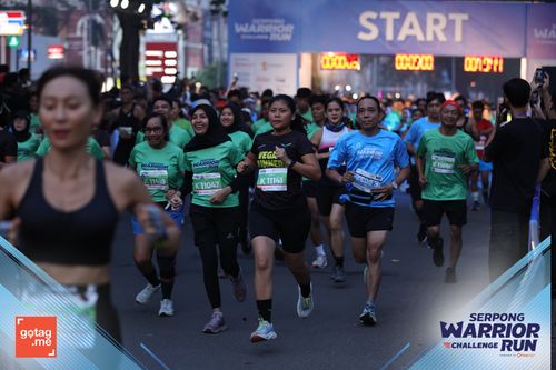 Race photo from SERPONG WARRIOR CHALLENGE RUN