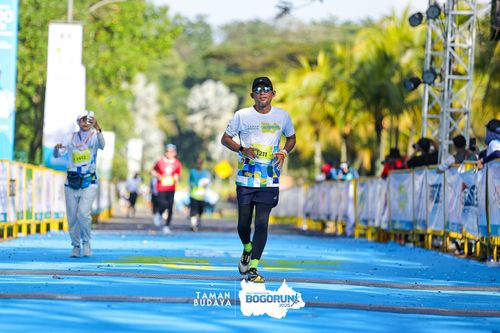 Race photo from Taman Budaya x BOGORUN 2025
