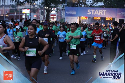 Race photo from SERPONG WARRIOR CHALLENGE RUN