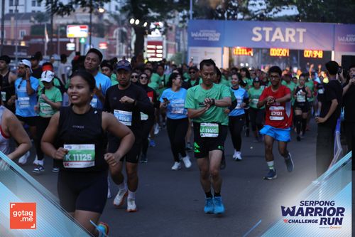 Race photo from SERPONG WARRIOR CHALLENGE RUN