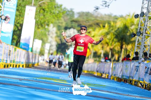 Race photo from Taman Budaya x BOGORUN 2025