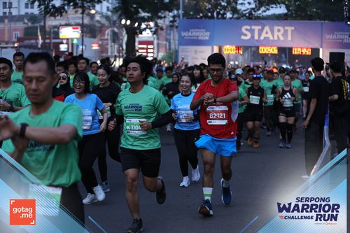Race photo from SERPONG WARRIOR CHALLENGE RUN