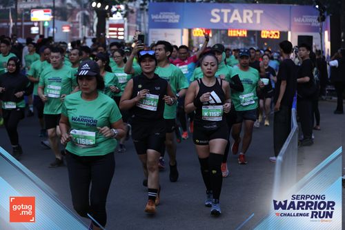 Race photo from SERPONG WARRIOR CHALLENGE RUN