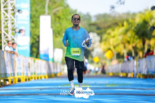 Race photo from Taman Budaya x BOGORUN 2025