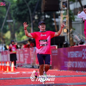 Race photo from SMARTFREN RUN 2026