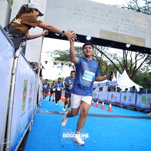 Race photo from BOGORUN 2026