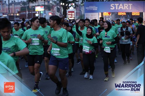 Race photo from SERPONG WARRIOR CHALLENGE RUN
