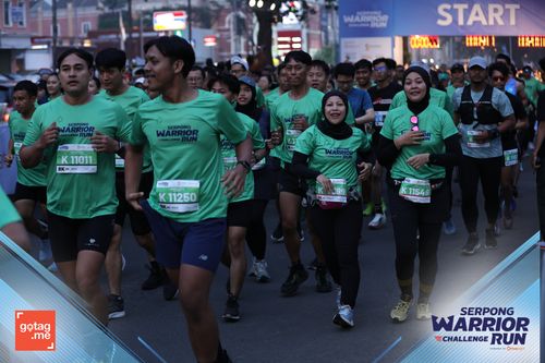 Race photo from SERPONG WARRIOR CHALLENGE RUN