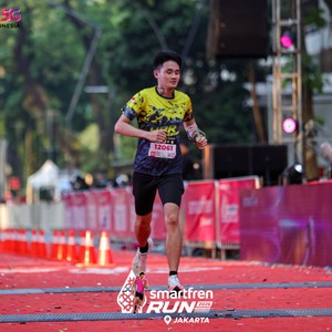 Race photo from SMARTFREN RUN 2026
