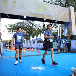 Race photo from BOGORUN 2026