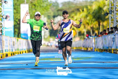 Race photo from Taman Budaya x BOGORUN 2025