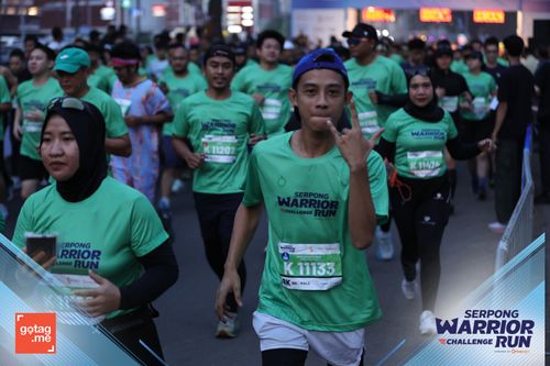 Race photo from SERPONG WARRIOR CHALLENGE RUN