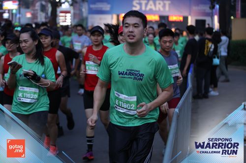 Race photo from SERPONG WARRIOR CHALLENGE RUN