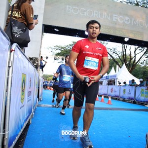 Race photo from BOGORUN 2026