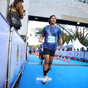 Race photo from BOGORUN 2026