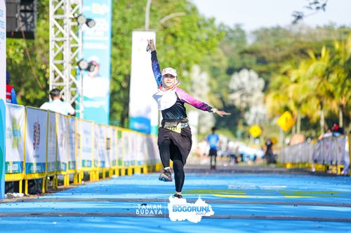 Race photo from Taman Budaya x BOGORUN 2025