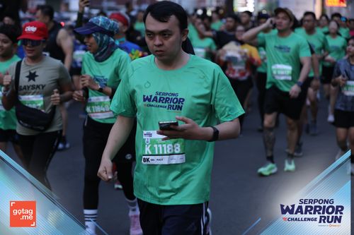 Race photo from SERPONG WARRIOR CHALLENGE RUN