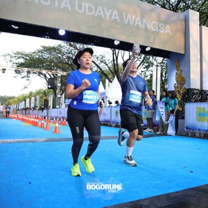 Race photo from BOGORUN 2026