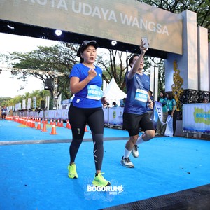 Race photo from BOGORUN 2026