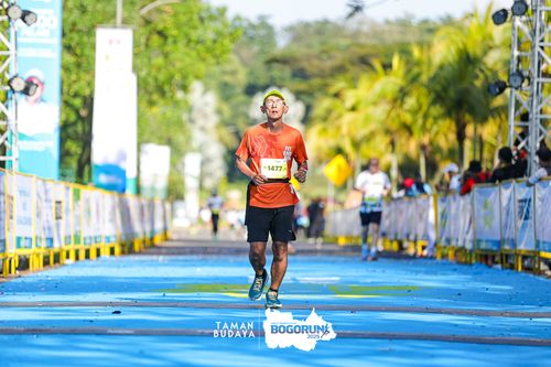 Race photo from Taman Budaya x BOGORUN 2025