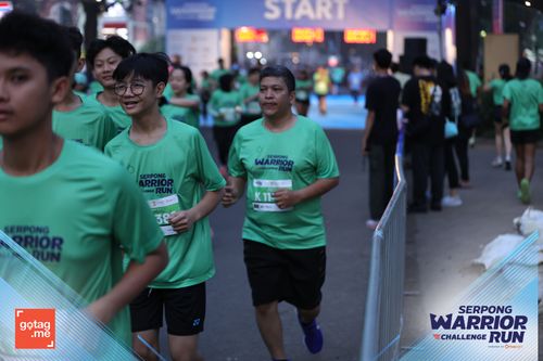 Race photo from SERPONG WARRIOR CHALLENGE RUN