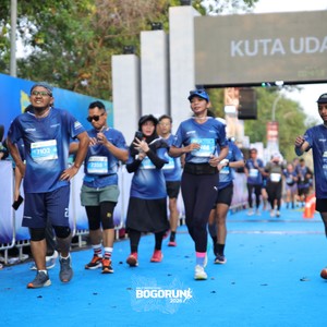 Race photo from BOGORUN 2026