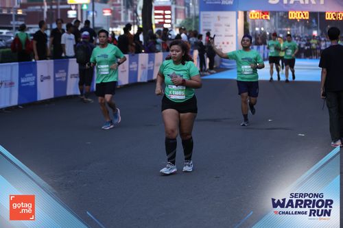 Race photo from SERPONG WARRIOR CHALLENGE RUN