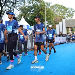 Race photo from BOGORUN 2026